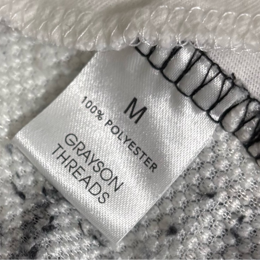 Grayson Threads Monochrome Pattern Teddy Jacket H… - image 5